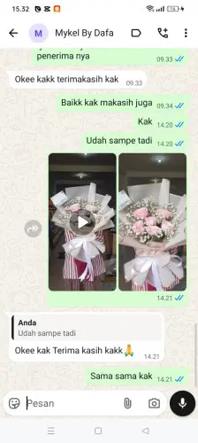 Testimonial Buket Bunga neglawangi
